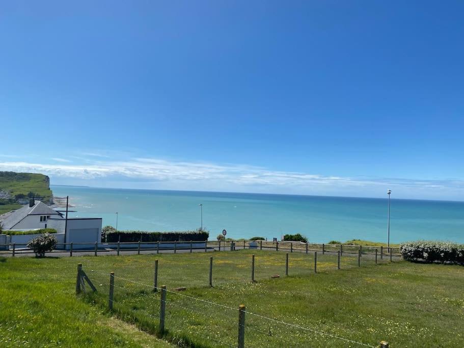 Grande Maison Chaleureuse Avec Vue Mer Imprenable Criel-sur-Mer Exteriör bild