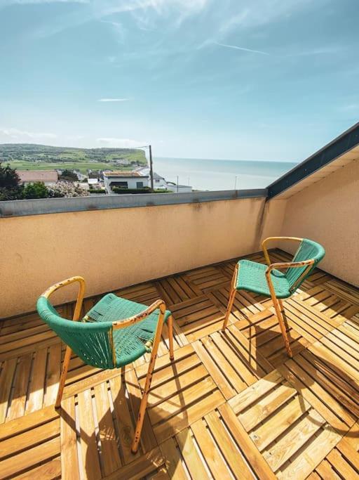 Grande Maison Chaleureuse Avec Vue Mer Imprenable Criel-sur-Mer Exteriör bild