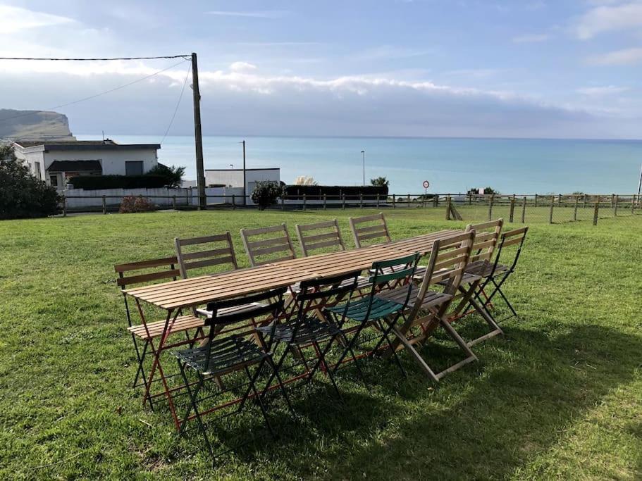 Grande Maison Chaleureuse Avec Vue Mer Imprenable Criel-sur-Mer Exteriör bild